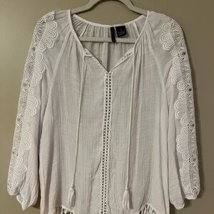 White LS Blouse